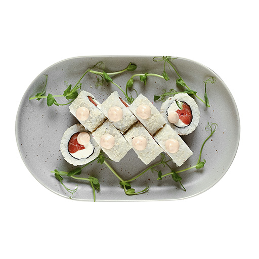 tm Лосось в кунжуте