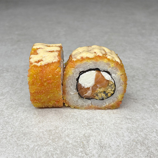 tm Лосось с мидиями в соусе Том Ям темпура