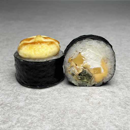 tm Запеченный Мидии три сыра