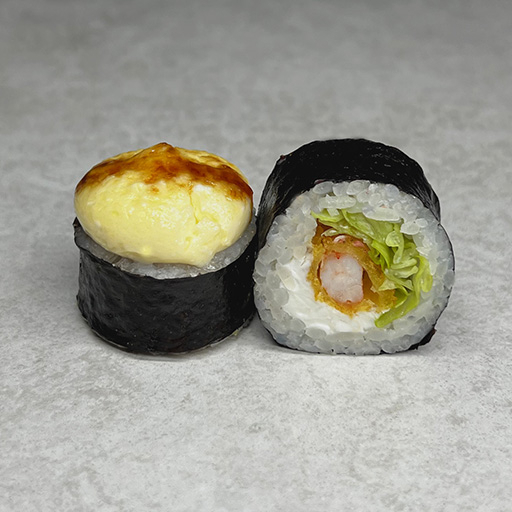 tm Запеченный Гарлик ролл с креветкой