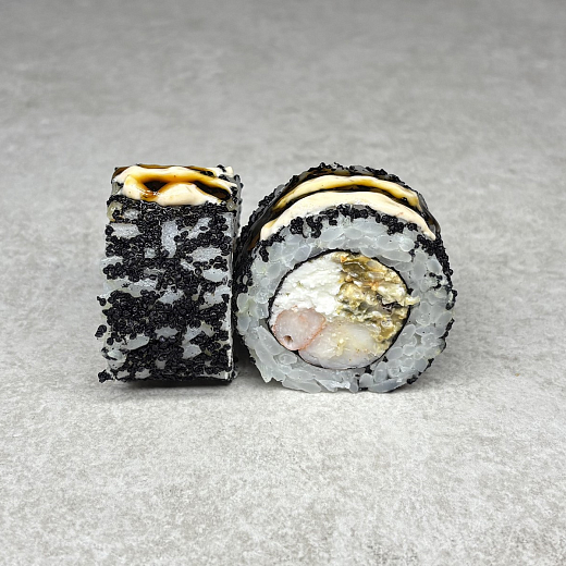 Креветка с мидиями спайси