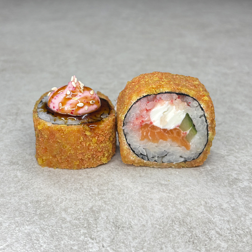 Лосось в Лаве темпура